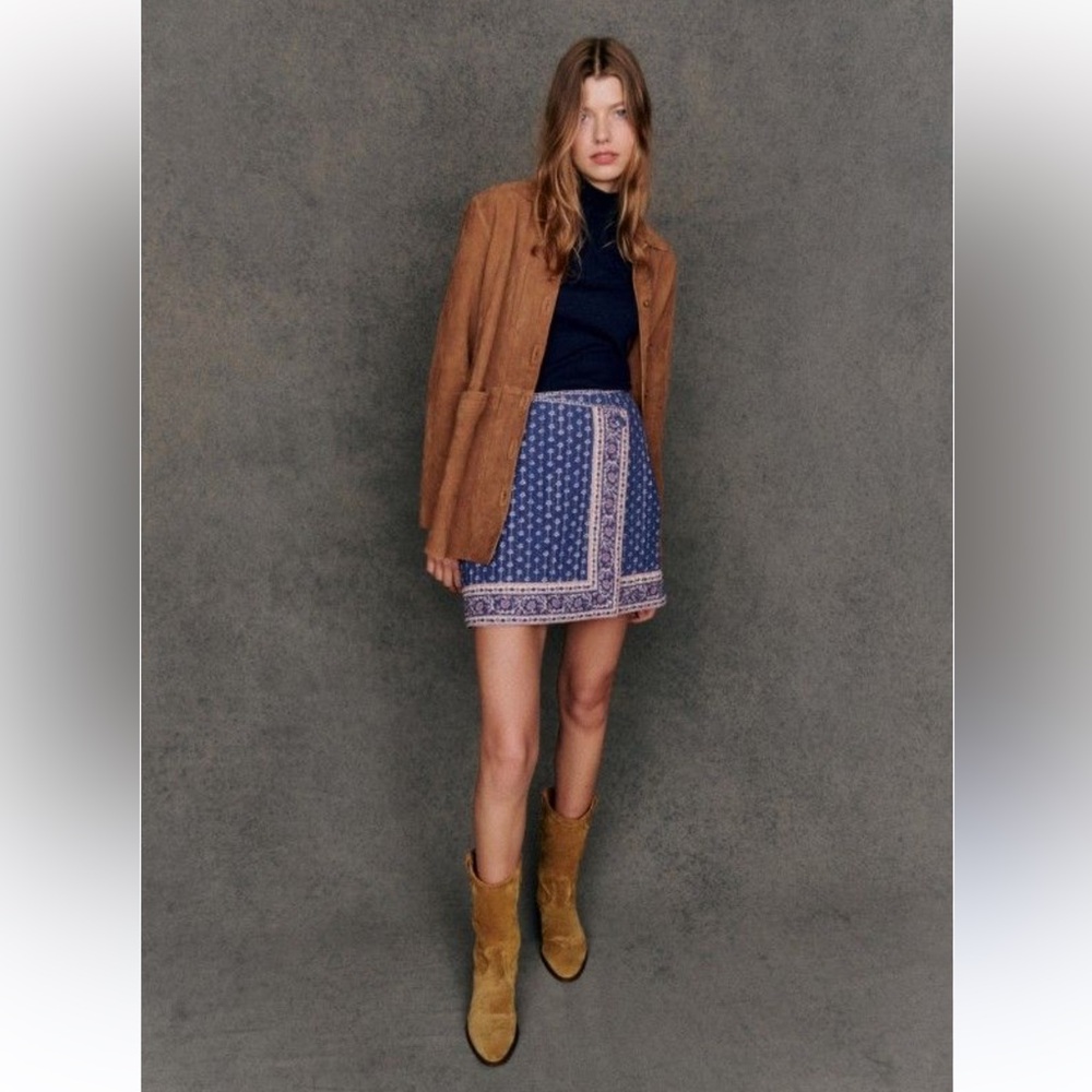 NWOT Sezane Laure Skirt, size 40/ US 8